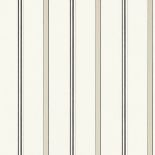 Dawson Stripe Charcoal-Linen AT6140